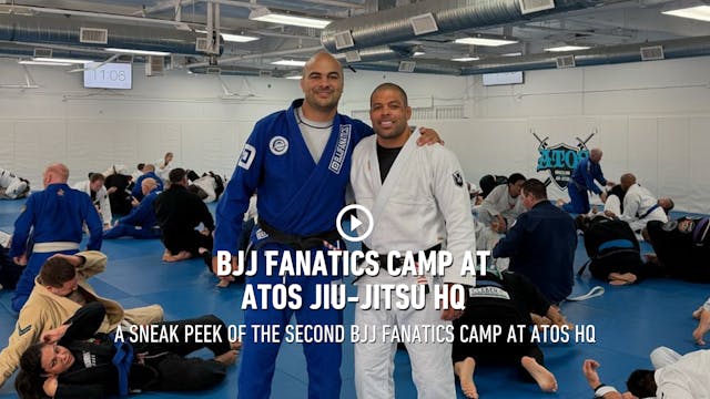 Vlog: BJJ Fanatics Camp At Atos Jiu-J...