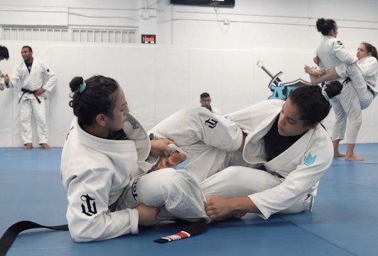 Sparring: Sarah Galvao vs Lillian Marchand