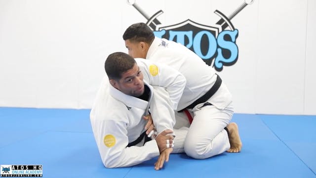 Simple Kimura from Half Guard with Fi...