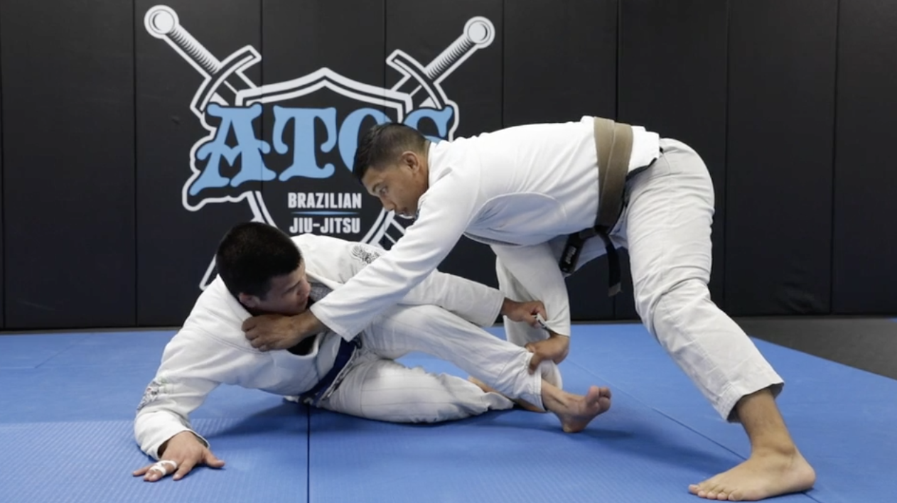 The Shin Staple Long Step Pass 