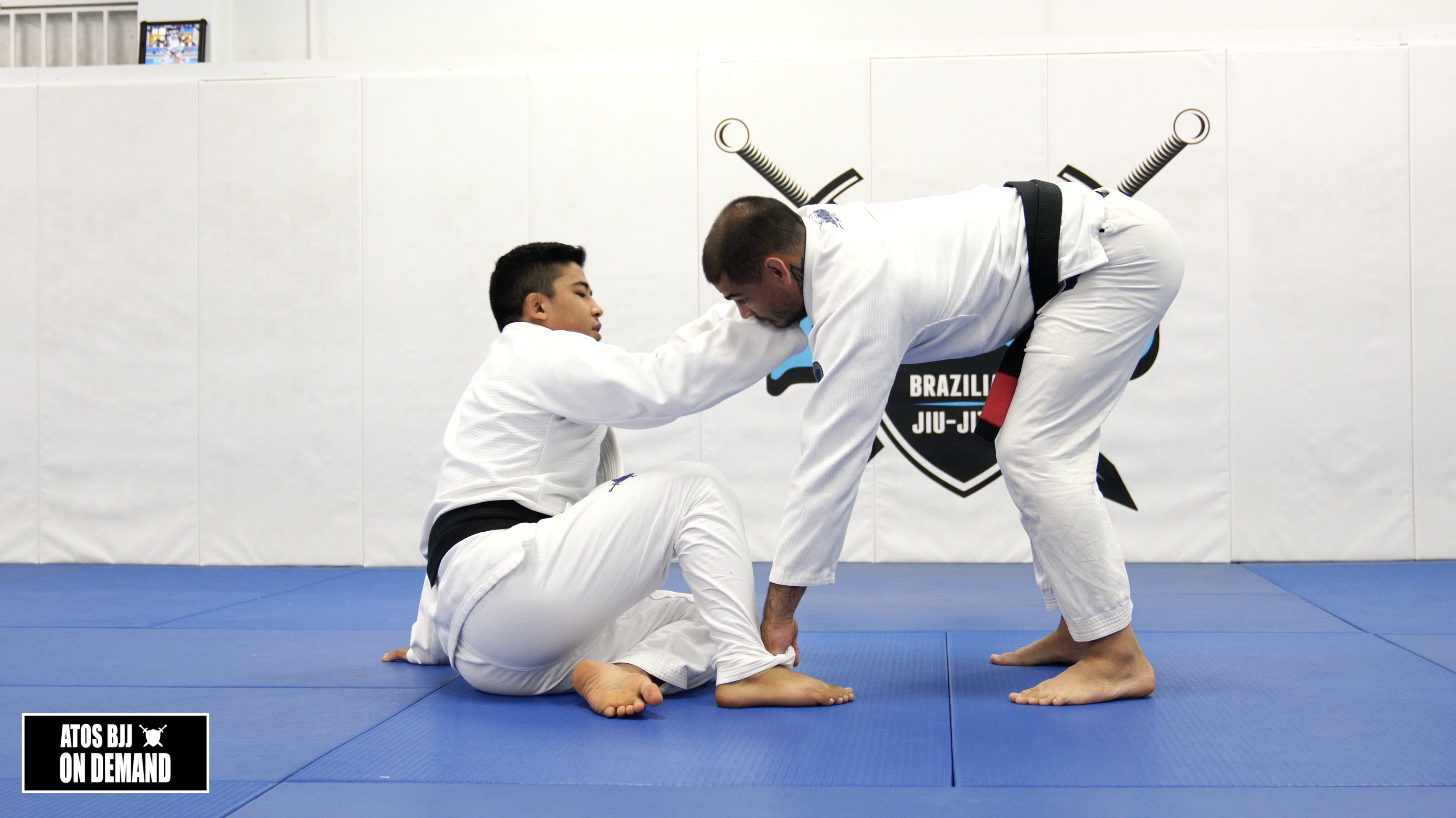 Collar & Arm Drag From Open Guard