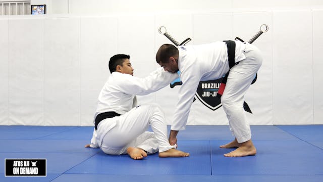 Collar & Arm Drag From Open Guard