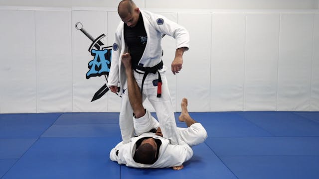 Double Ankle Pick Sweep