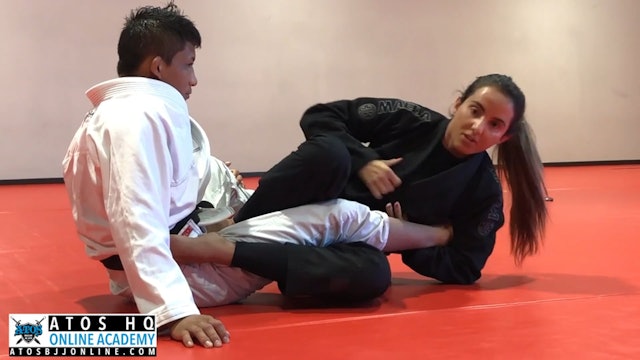 Straight Ankle Lock Details From Double Guard Pull