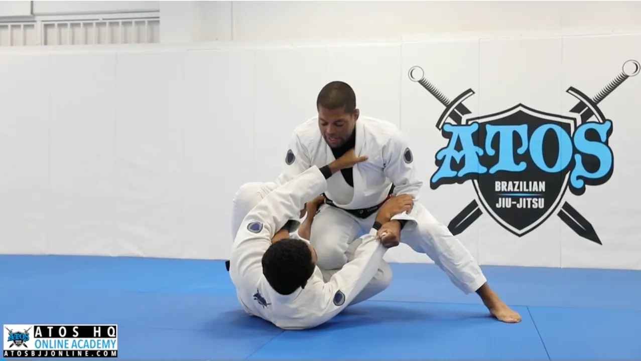 Side Smash From Powerful Knee Cut Pressure Pass - Andre Galvao - Atos ...