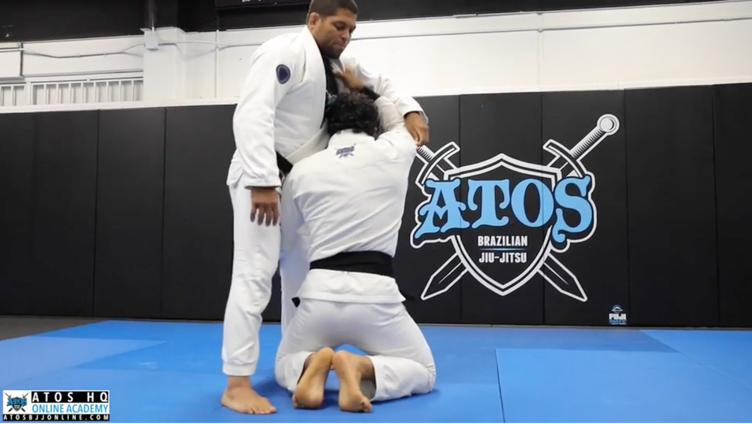 Kata Guruma Takedown to Side Control + Grip Details