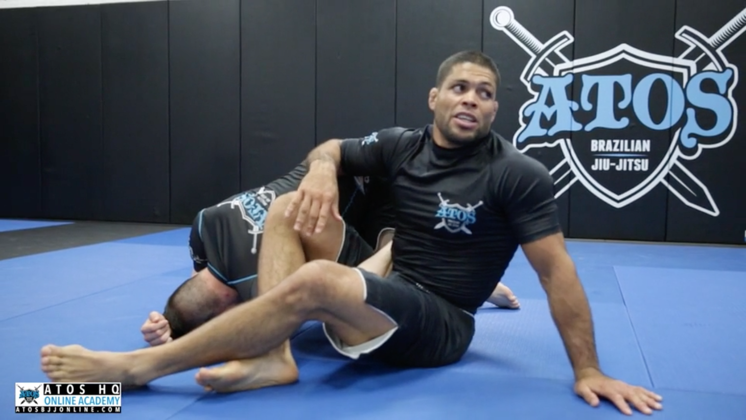 Drill - Spinning Omoplata From Seated Position