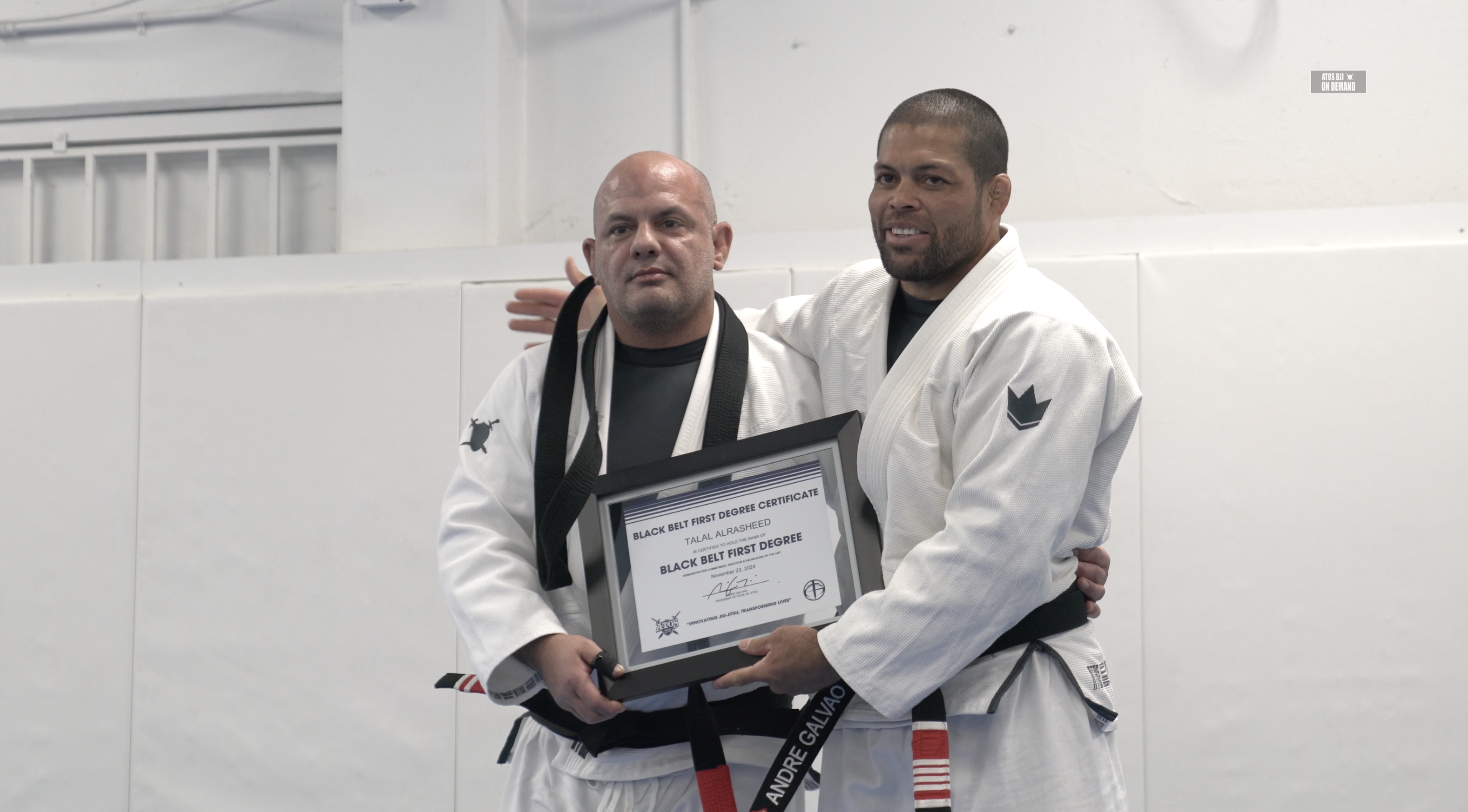 Talal Alrasheed Promoted To Black Belt 1st Degree
