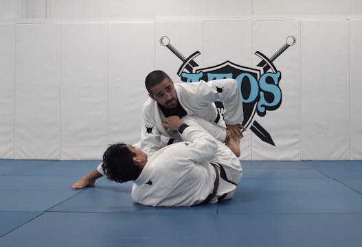 Long Step Pass Hugging the Head