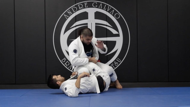 Sweep From De la Riva Guard to Side Control
