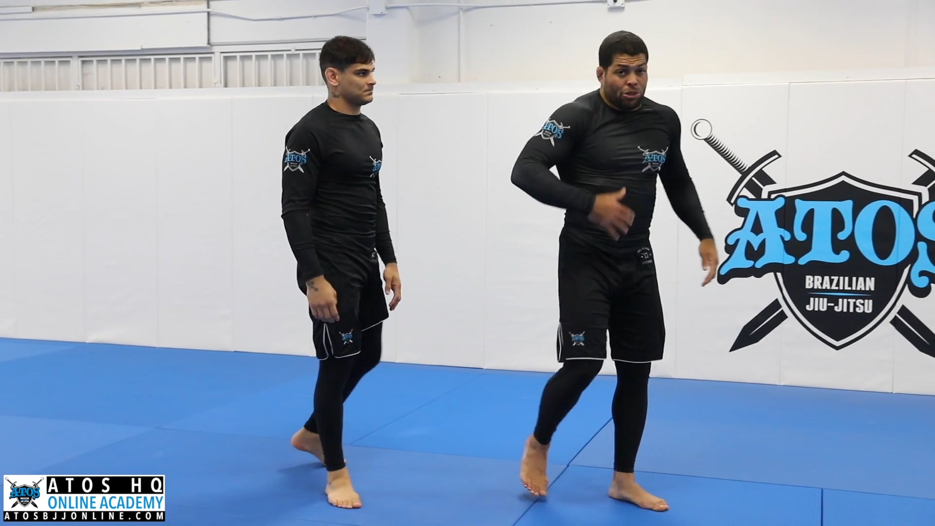 Single leg sweep takedown