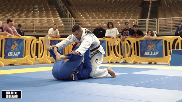 In Action: "Head Trap" by Rafael Silveira at the 2023 IBJJF Pan