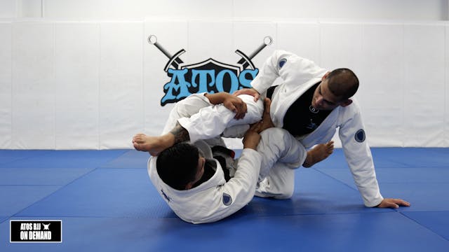 Closed Guard to X Guard Sweep