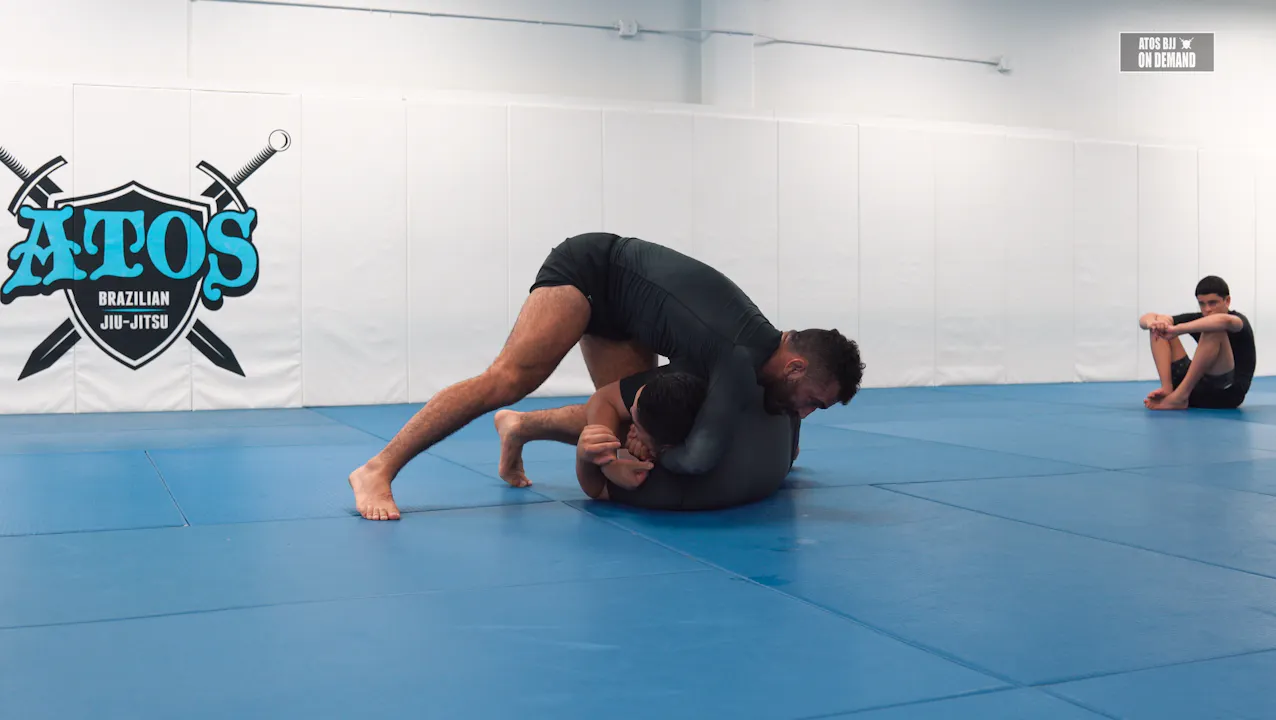 High-Level Front Head Lock Attack - Mike Perez - Atos BJJ OnDemand