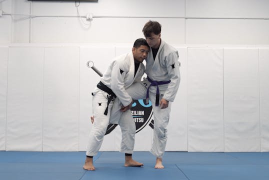 Finishing the Single Leg Takedown