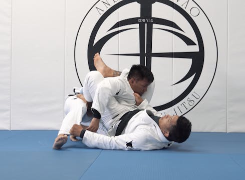 X Guard Entry to Triangle Finish
