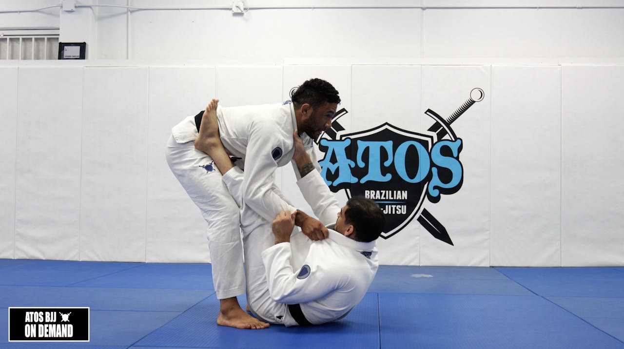 Intercepting the Guard Pull Dominique Bell Atos BJJ OnDemand