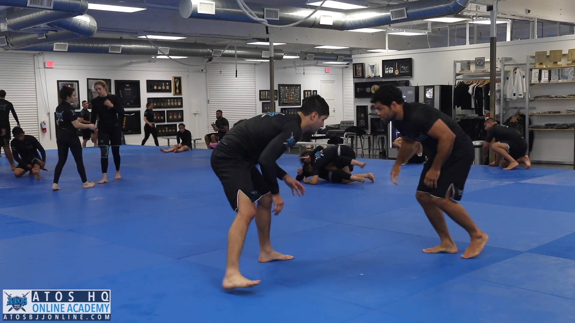 No Gi Sparring: Andre Galvao vs Fellipe Trovo (Black Belt)