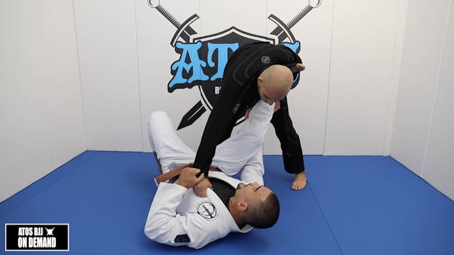 Omoplata From the Lapel Guard