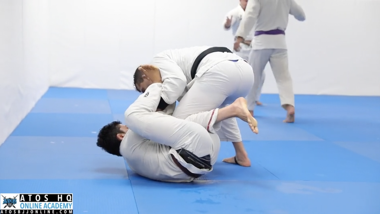 Comp Class Sparring: Rafael Vancocelos (Black) vs Andy Murasaki (Brown)