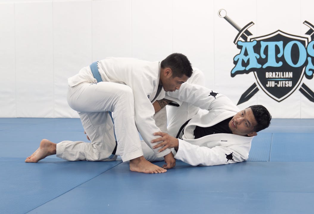 Countering Cross Grip With Lasso Part 2 Rolando Samson Atos BJJ