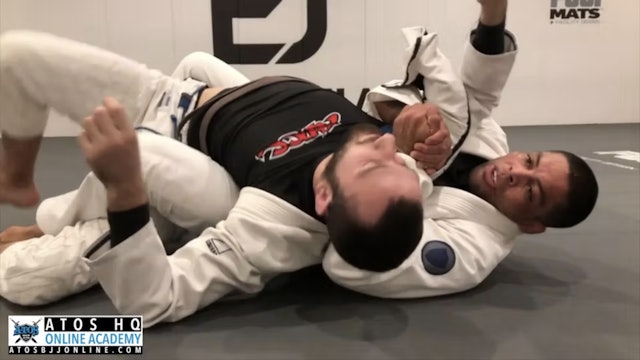 Stack Pass From Leg Drag Variation + The Adduction Back Take From Side Control