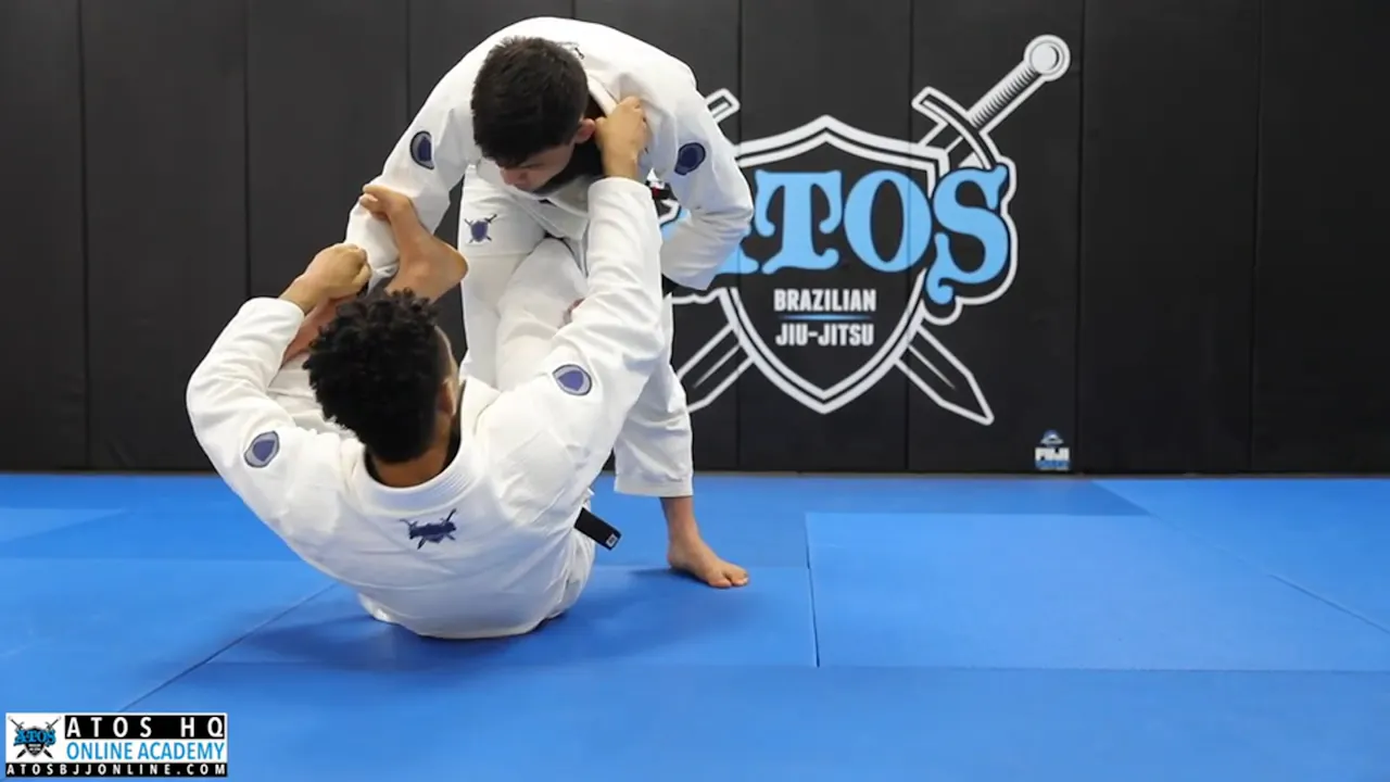 Sweep From Spider Collar Guard - Dominique Bell - Atos BJJ OnDemand