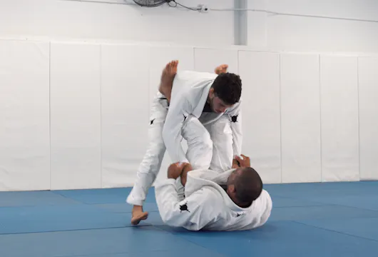 Double Sleeve Control From Open Guard...