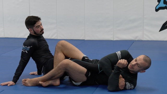 Knee Reaping Heel Hook Attack by Lachlan Giles