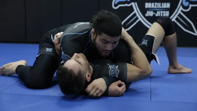 Sweep With the Chin Trap Into Side Control