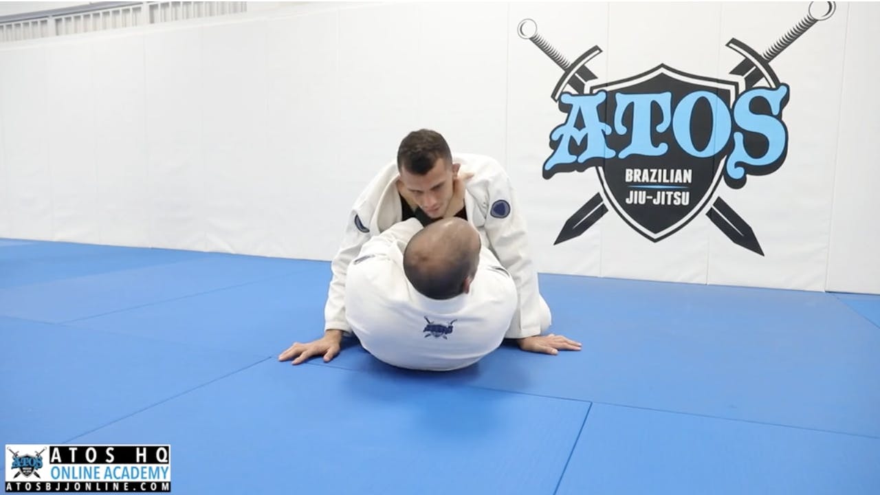 Cross Choke from Closed Guard to Arm Bar Nisar Loynab Atos BJJ OnDemand