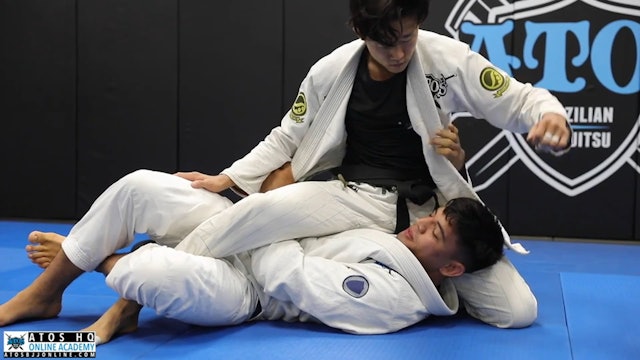 Take the Back From Deep Half Guard