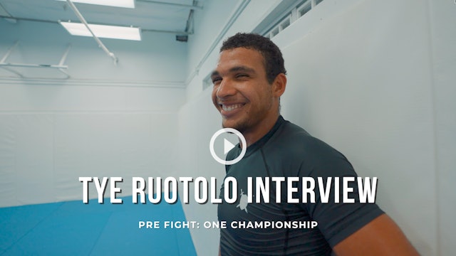 Interview: Tye Ruotolo Is Back On The ONE Championship 🔥
