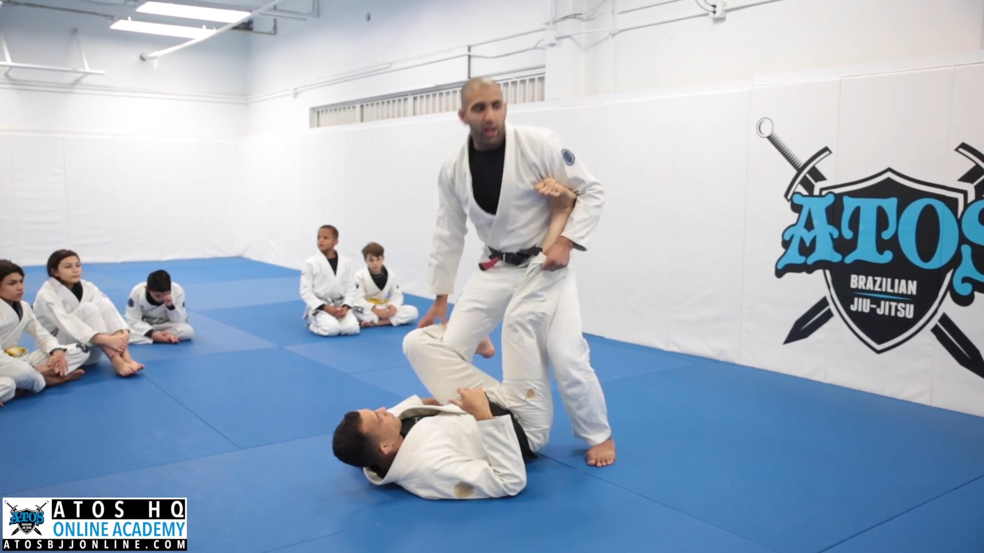 Throw By Pass From De la Riva Guard - Kids Class