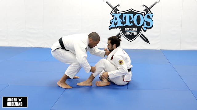 Passing the Open Guard Using the Push...