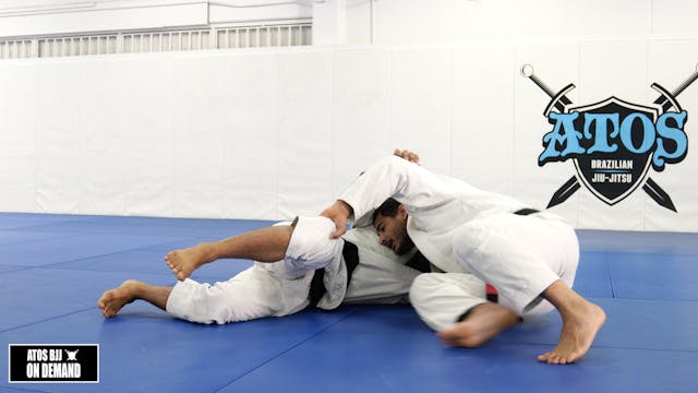 K Guard Pass Using Long Step