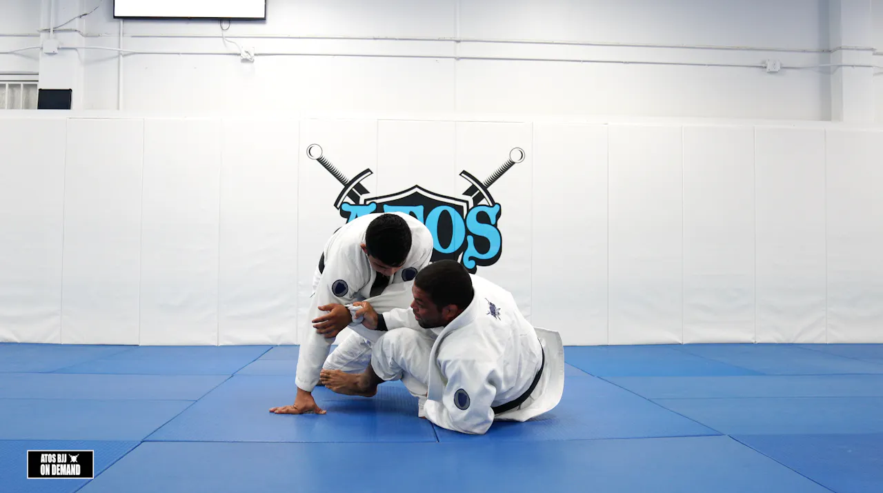 The Truck Sweep Attack from DLR Guard - Andre Galvao - Atos BJJ OnDemand