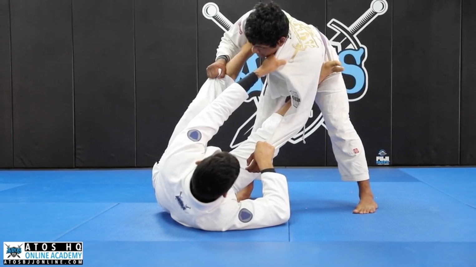 Omoplata from Collar and Sleeve 
