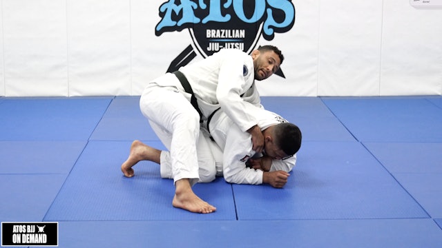 Attacking the Turtle (Front Head Lock, Spinning Behind, Clock Choke, Follow Up)
