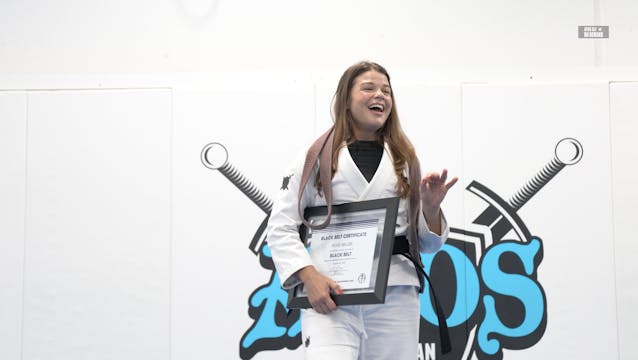 Black Belt Promotion - Rose Miller 