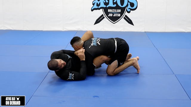 BONUS: Over Under Pass Counter Attack to Triangle Submission & Back Attack