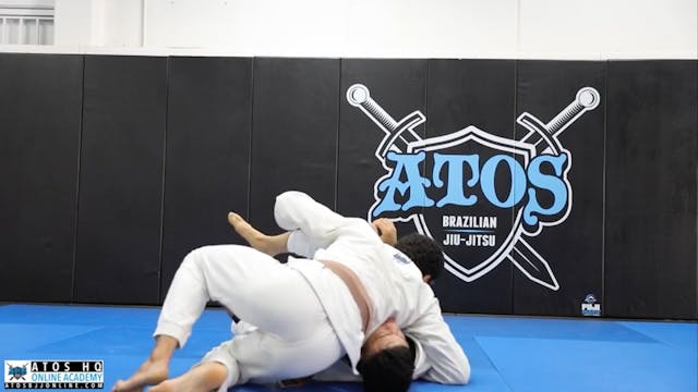 De La Riva Guard Pass Using Long Step