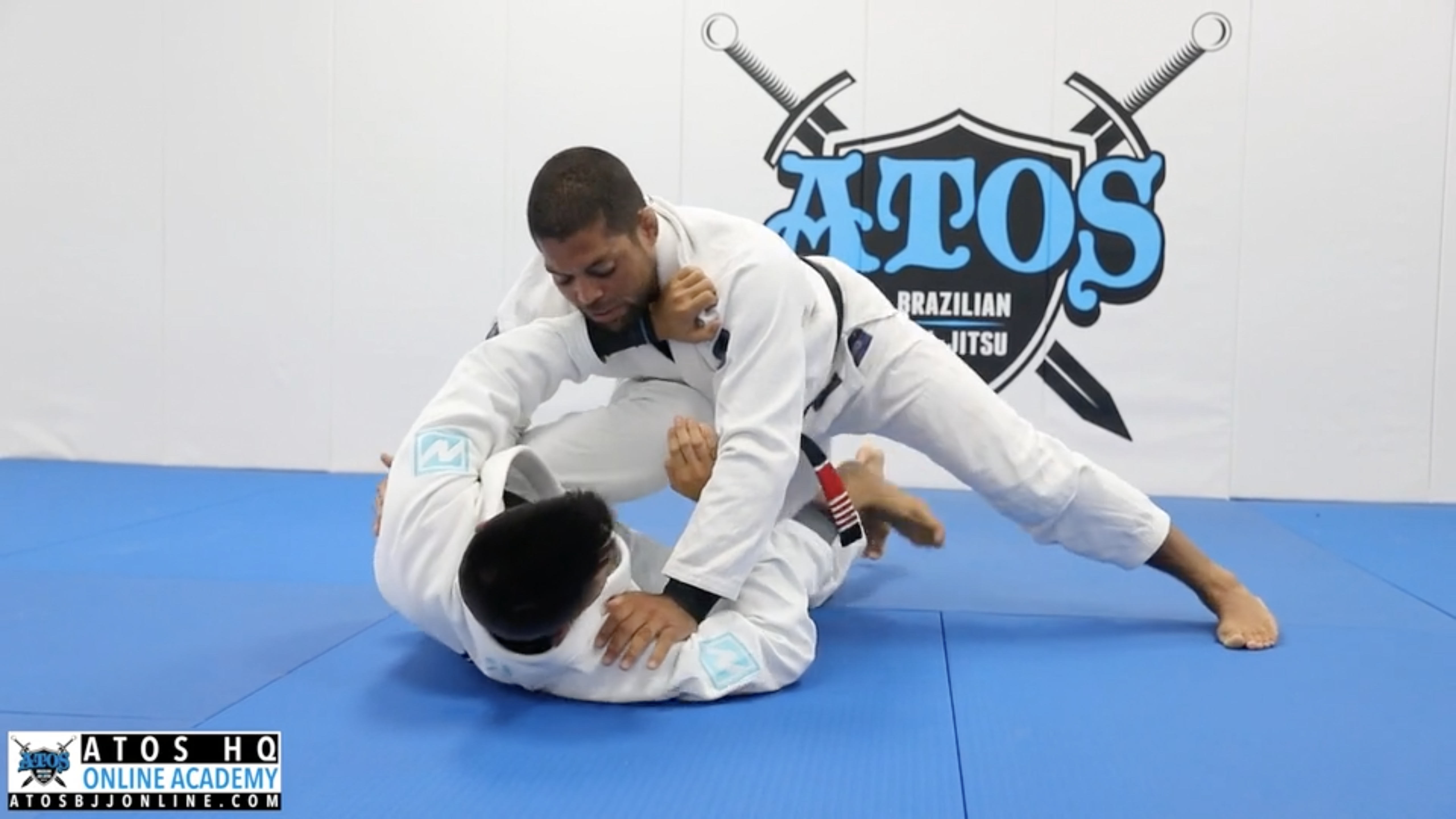 Half Guard & Lasso Guard Pass 