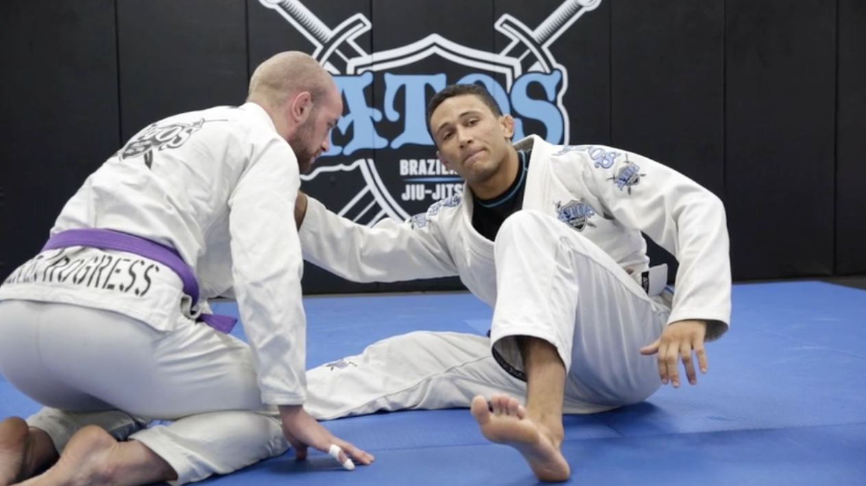 Sit Up Guard Collar Drag To Back Attack