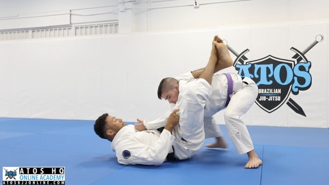 Basic & Tricky Triangle Set Up From Spider "Shallow Lasso" Guard