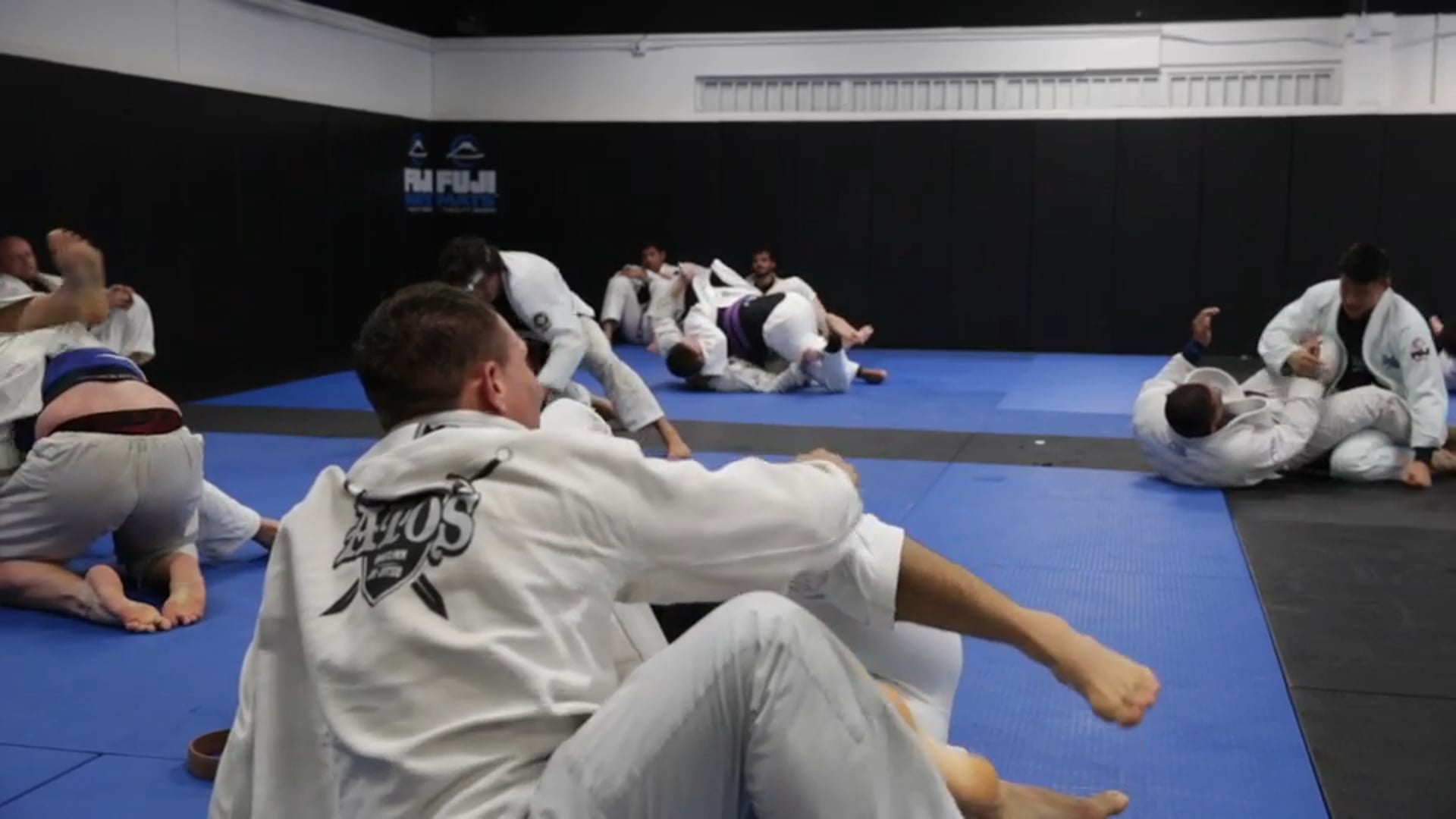Sparring - Andre Galvao Vs One Of His Brown Belts Jose Avila
