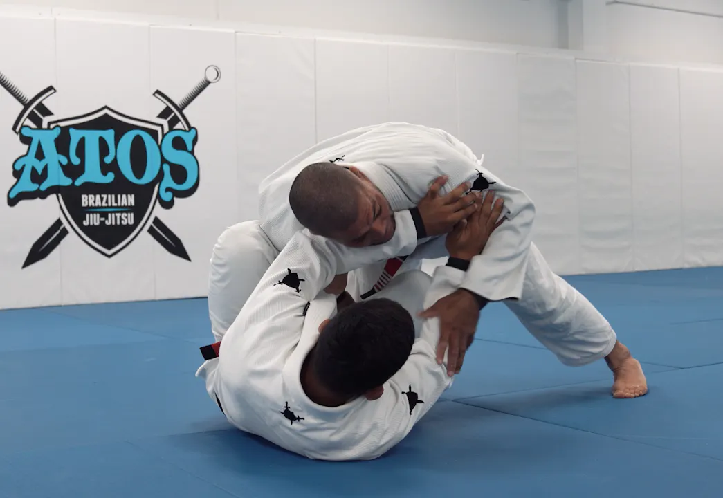 Cross Side Pants Guard Pass | Part 2 - Andre Galvao - Atos BJJ OnDemand