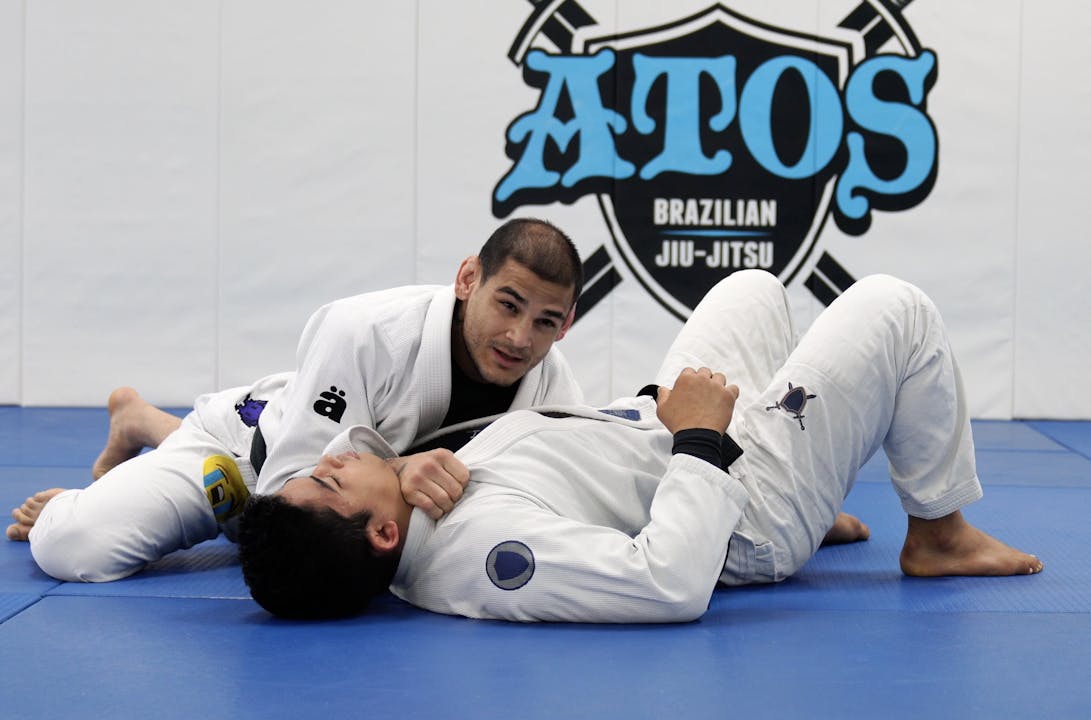 Side Control Details + Paper Cut Choke Jonnatas Gracie Atos BJJ
