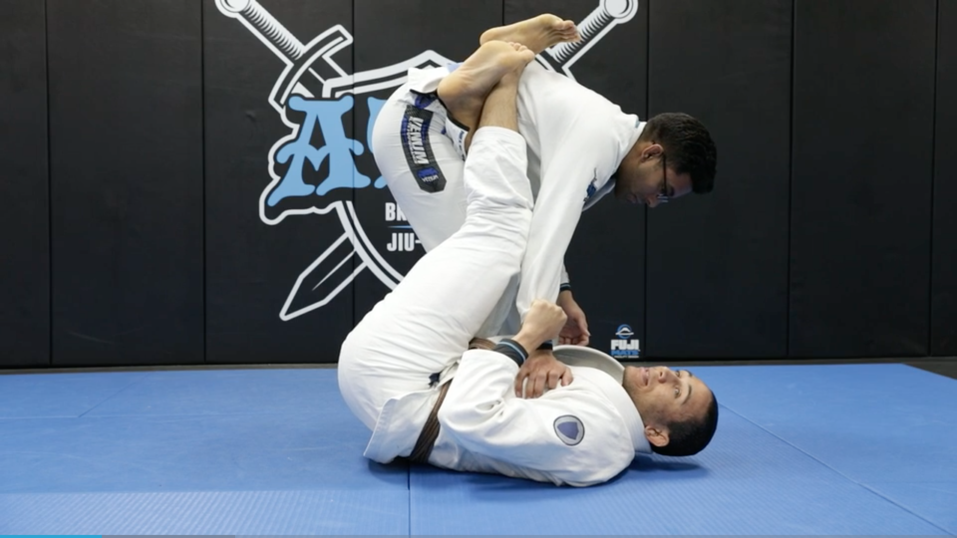 5050 Entry From Spider Guard + Sweep to Leg Drag