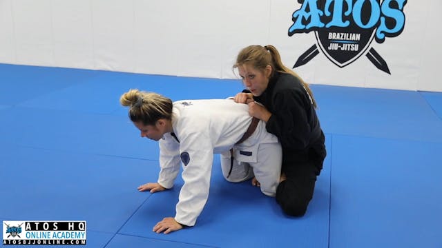 Calf Slice Back Take With Lawchair With the Option When Opponent Runway